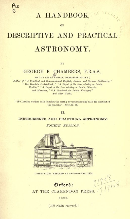 A book of astronomy with text and pictures
Description automatically generated
