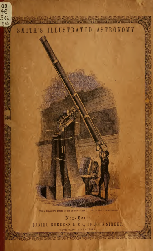 A poster with a picture of a telescope
Description automatically generated