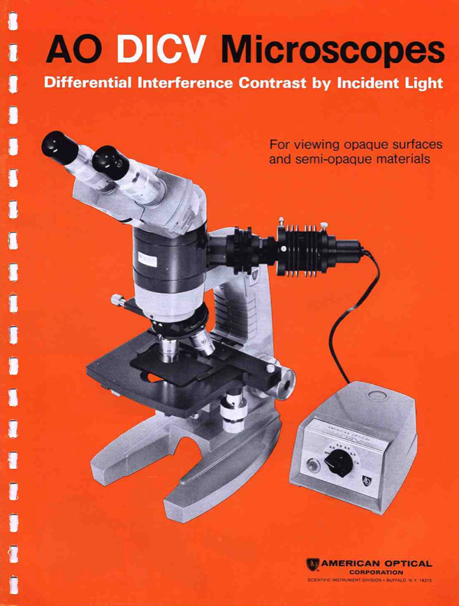 A book cover of a microscope
Description automatically generated