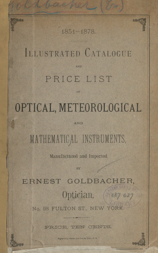 A book with a price list
Description automatically generated