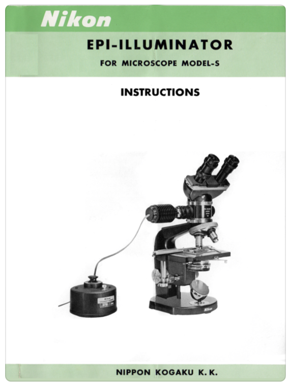 A manual for a microscope
Description automatically generated