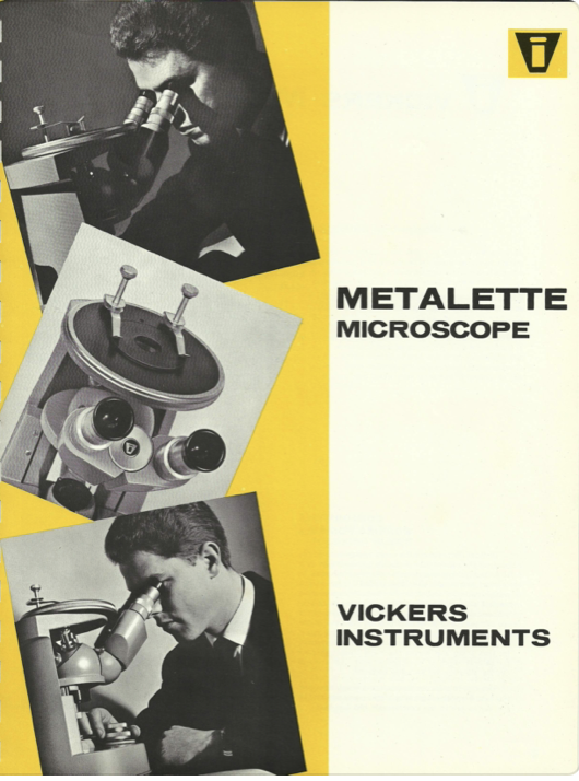 A book cover with a person looking through microscopes
Description automatically generated
