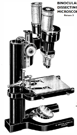 A picture containing microscope
Description automatically generated