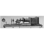 A picture containing old, sitting, wooden, sink
Description automatically generated