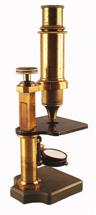 A close-up of a microscope
Description automatically generated