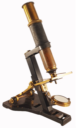 A close-up of a microscope
Description automatically generated