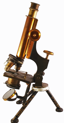 A picture containing telescope, metal
Description automatically generated
