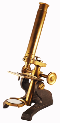 A close-up of a microscope
Description automatically generated