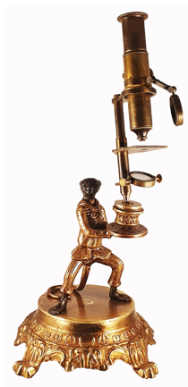 A close-up of a microscope
Description automatically generated