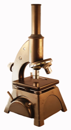 A close up of a microscope
Description automatically generated