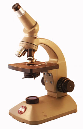 A close-up of a microscope
Description automatically generated