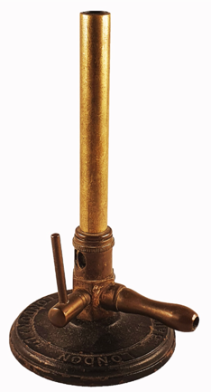 A close-up of a brass pipe
Description automatically generated