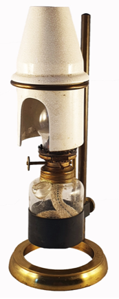 A close-up of a lamp
Description automatically generated