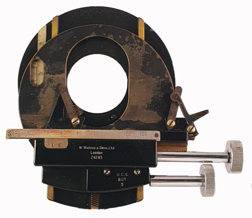 A close-up of a measuring device
Description automatically generated